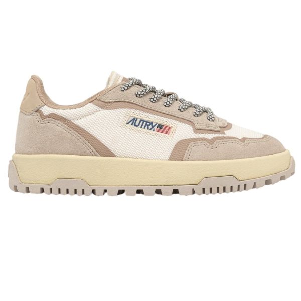 Autry Wildpace Low Sneaker Beige/Wit