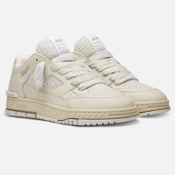 Axel Arigato Area Lo Woven Sneaker Off White
