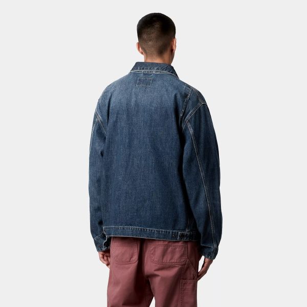 Carhartt WIP OG Detroit Jack Blauw