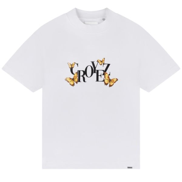Croyez Butterfly T-shirt Wit