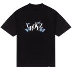 Croyez Butterfly T-shirt Zwart