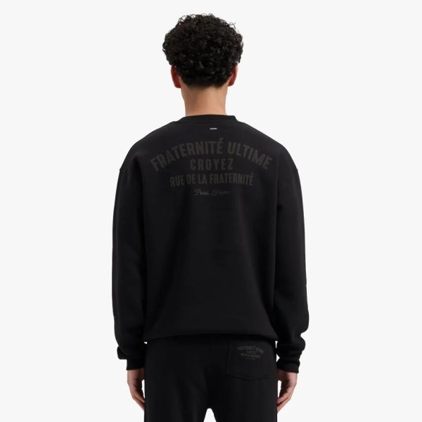 Croyez Fraternité Sweater Zwart