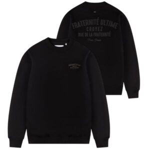 Croyez Fraternité Sweater Zwart