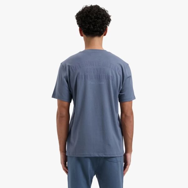 Croyez Fraternité T-shirt Blauw