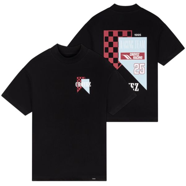 Croyez Fumes Flag T-shirt Zwart