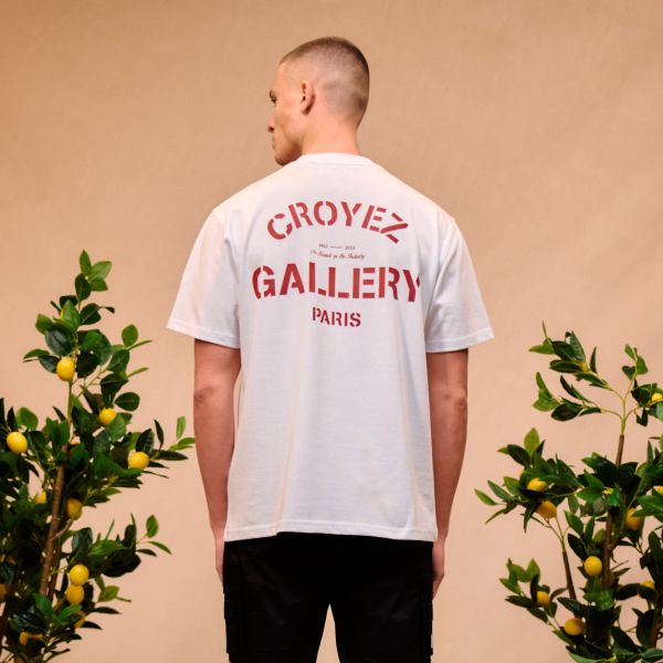 Croyez Gallery T-shirt Wit