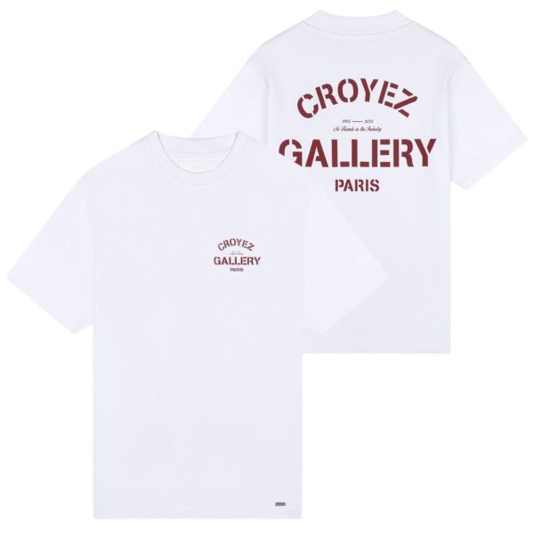 Croyez Gallery T-shirt Wit