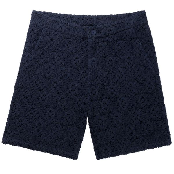 Daily Paper Lace Shield Korte Broek Donker Blauw