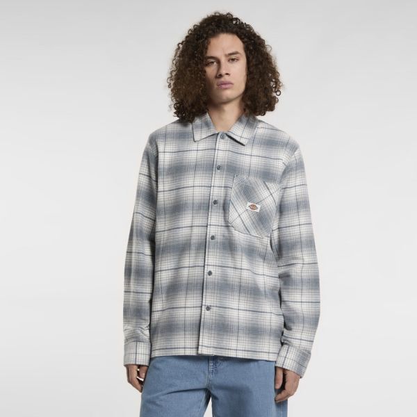 Dickies Forest Check Overhemd Blauw