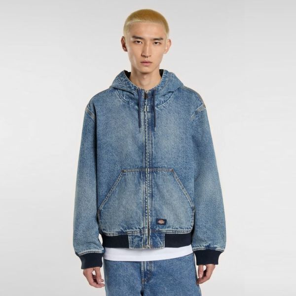 Dickies Hooded Spijkerjas Blauw