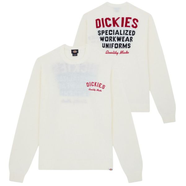 Dickies Uniform Sweater Off White