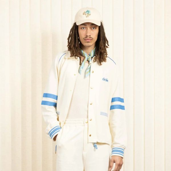 Drôle De Monsieur Après-Sport Vest Off White