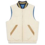 Drôle De Monsieur Bodywarmer Off White/Blauw