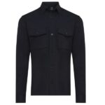 Genti Midtown Overshirt Zwart