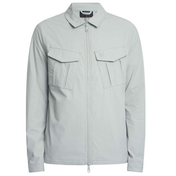 Lyle & Scott Nylon Pocket Overshirt Grijs
