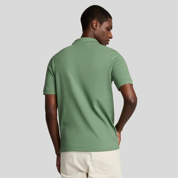 Lyle & Scott Plain Polo Groen