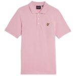 Lyle & Scott Plain Polo Roze