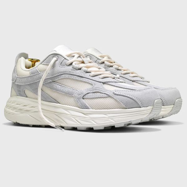 Mercer Amsterdam The Re-Run MAX Suede Sneaker Grijs
