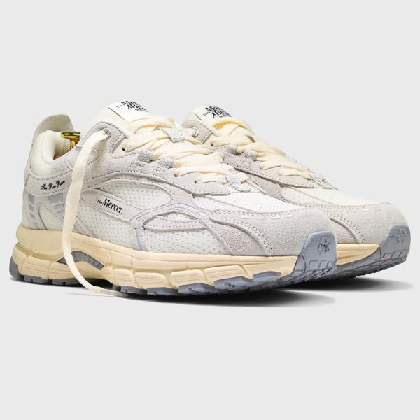 Mercer Amsterdam The Re-Run Vintage Suede Sneaker Beige