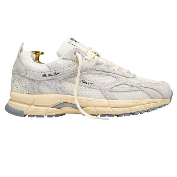 Mercer Amsterdam The Re-Run Vintage Suede Sneaker Beige