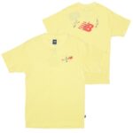 New Balance Athletics Tennis Cartoon T-shirt Geel