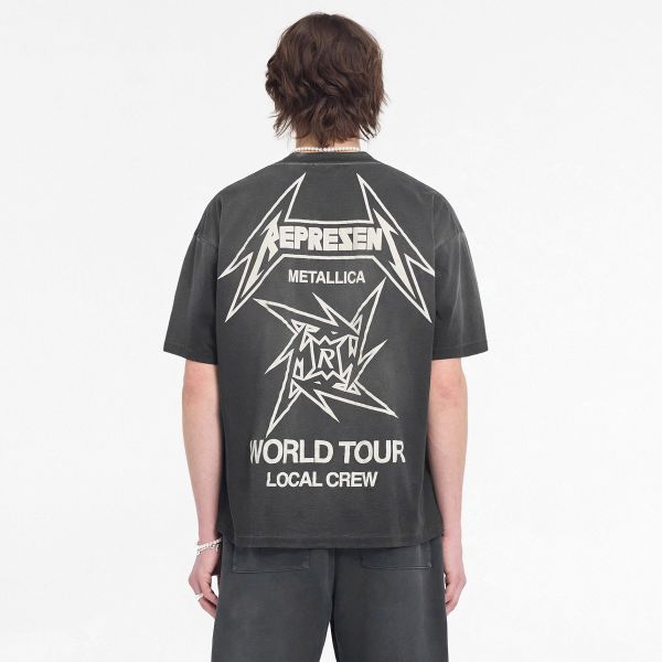 Represent Metallica 40 Year Anniversary T-shirt Zwart