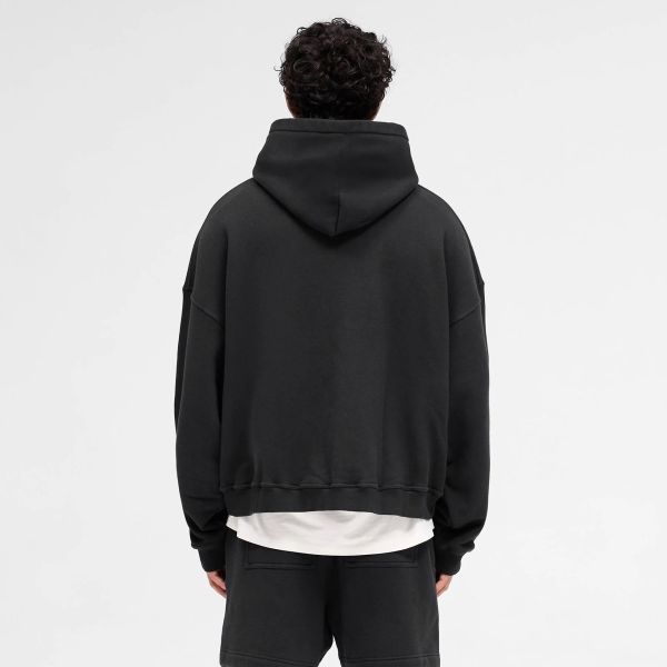 Represent Rep Applique Hoodie Zwart