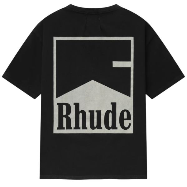 Rhude Chevron T-shirt Zwart