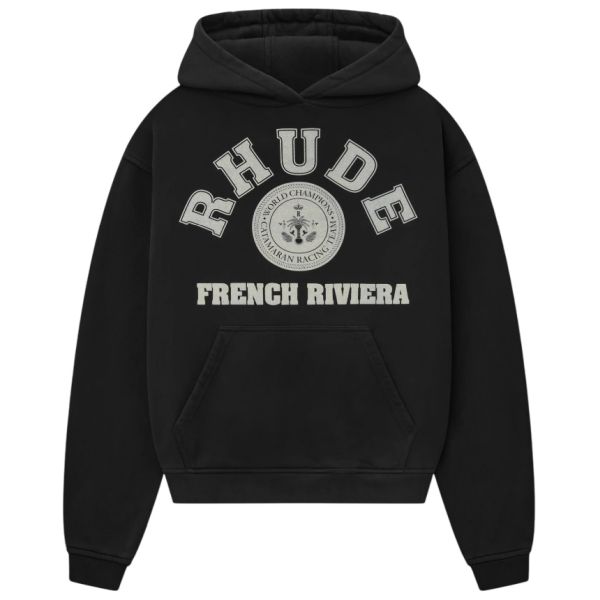 Rhude French Riviera Hoodie Zwart