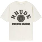 Rhude French Riviera T-shirt Off White