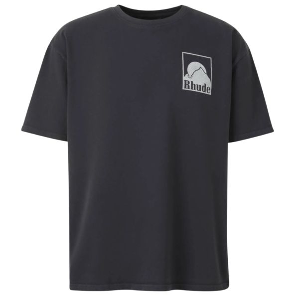 Rhude Moonlight Badge T-shirt Zwart