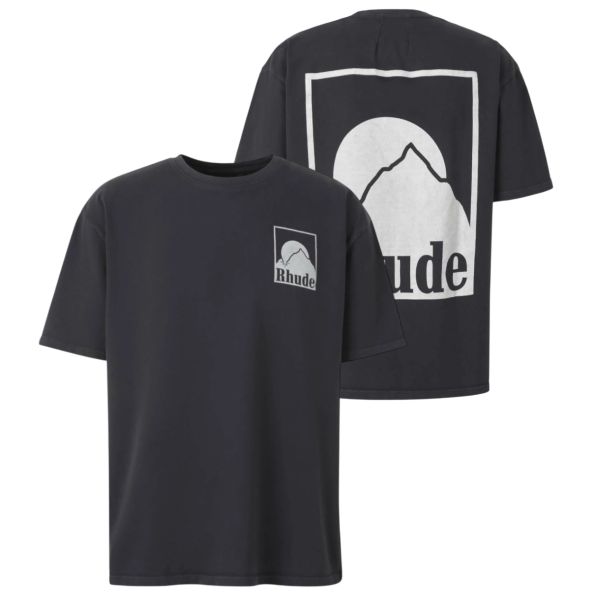 Rhude Moonlight Badge T-shirt Zwart