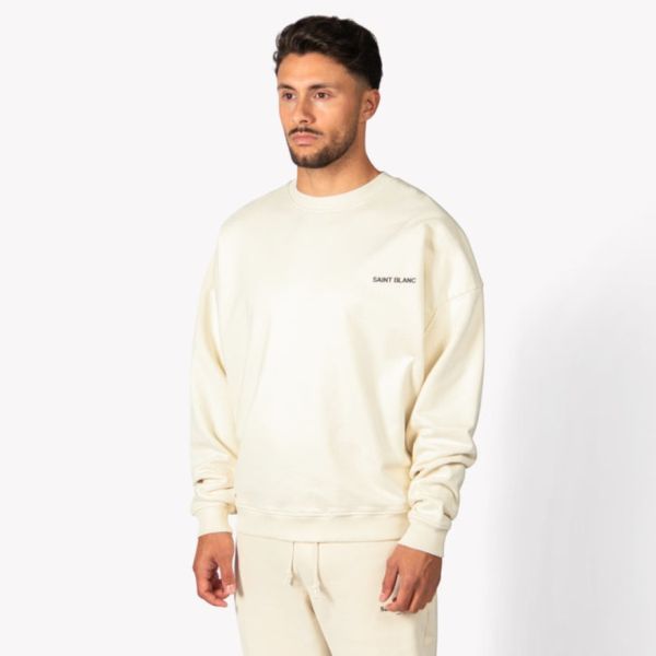 Saint Blanc Blanc Sweater Off White