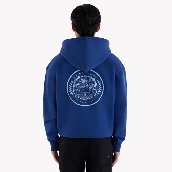 Saint Blanc Crest Hoodie Blauw