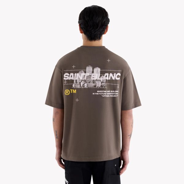 Saint Blanc Project T-shirt Bruin