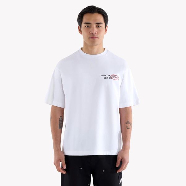 Saint Blanc Uptown T-shirt Wit
