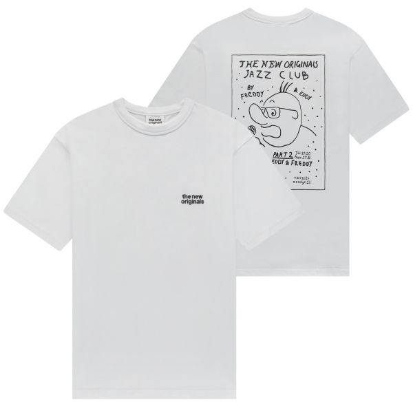 The New Originals Freddy Poster T-shirt Wit | Mezaldy.com