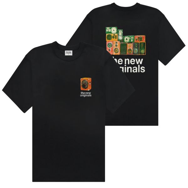 The New Originals Soundsystem T-shirt Zwart