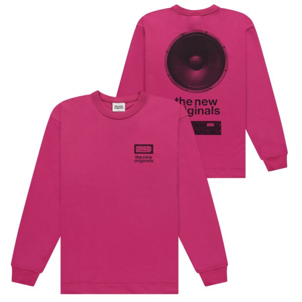 The New Originals Speaker Longsleeve T-shirt Roze
