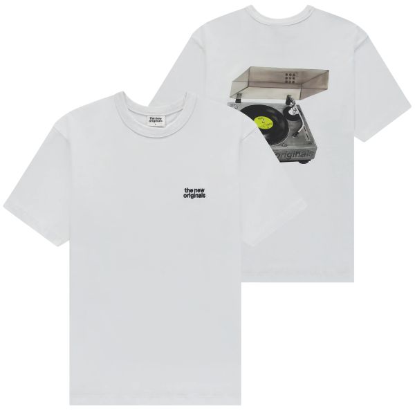 The New Originals Turntable T-shirt Wit