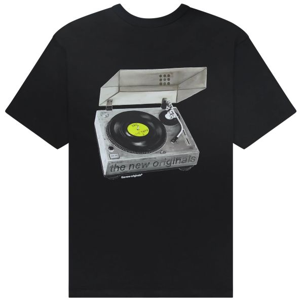 The New Originals Turntable T-shirt Zwart