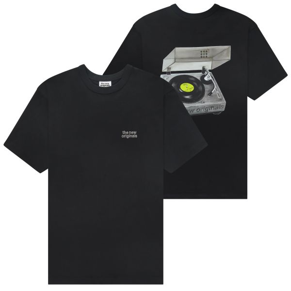 The New Originals Turntable T-shirt Zwart