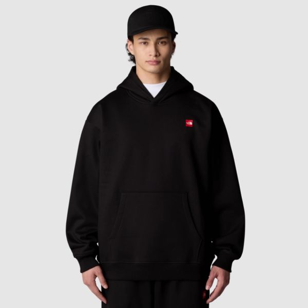 The North Face Axys Oversized Hoodie Zwart