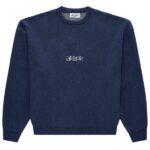 Arbor Antwerp Minimal Logo Knitted Sweater Donker Blauw