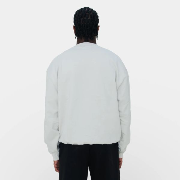 Arbor Antwerp Puff Logo Sweater Off White