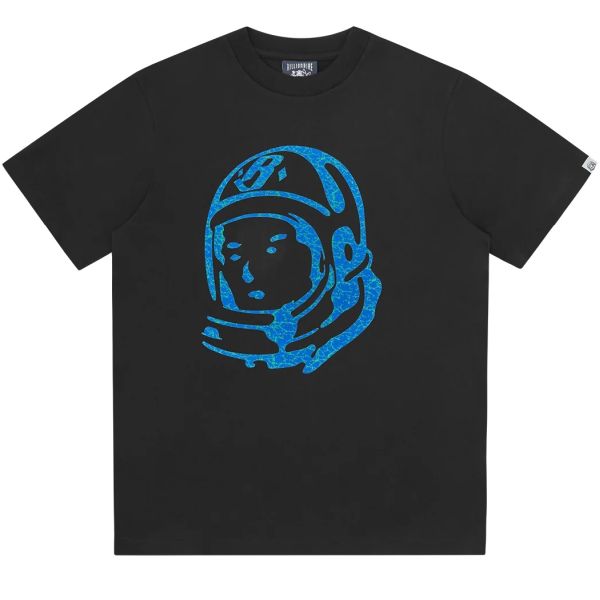 Billionaire Boys Club Cracked Flock Print Astro T-shirt Zwart