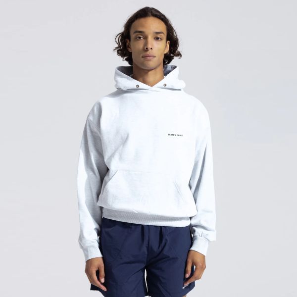 Bram’s Fruit Eyelet Hoodie Grijs