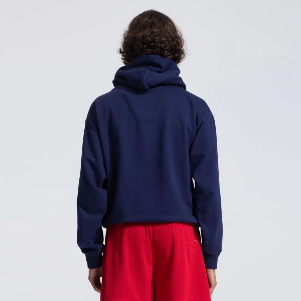 Bram’s Fruit Eyelet Hoodie Navy