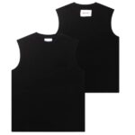 Bram’s Fruit Heavy Rib Tank Top Zwart