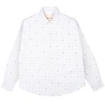 Bram's Fruit Lemon Checkered Overhemd Wit/Blauw